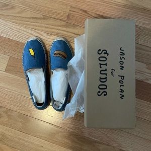 Jason Polan for Soludos Hotdog Espadrilles